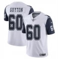 Cheap Men's Dallas Cowboys #60 Tyler Guyton White 2024 Draft Color Rush Limited Football Stitched Jersey