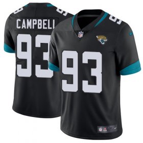 Wholesale Cheap Nike Jaguars #93 Calais Campbell Black Team Color Men\'s Stitched NFL Vapor Untouchable Limited Jersey