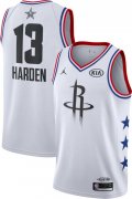 Wholesale Cheap Jordan Men's 2019 NBA All-Star Game #13 James Harden White Dri-FIT Swingman Jersey