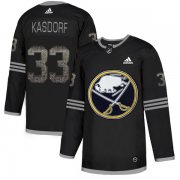 Wholesale Cheap Adidas Sabres #33 Jason Kasdorf Black Authentic Classic Stitched NHL Jersey