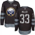 Wholesale Cheap Adidas Sabres #33 Colin Miller Black 1917-2017 100th Anniversary Stitched NHL Jersey