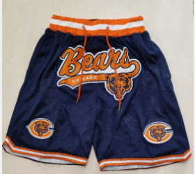 Wholesale Cheap Men\'s Chicago Bears Navy Blue Just Don Shorts
