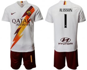 Wholesale Cheap Roma #1 Alisson Away Soccer Club Jersey