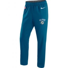 Wholesale Cheap Men\'s Miami Dolphins Nike Aqua Circuit Sideline Performance Pants