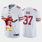 Cheap San Francisco 49ers #97 Nick Bosa Nike Team Hero Vapor Limited NFL 100 Jersey White