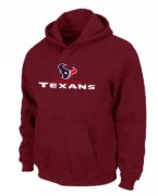 Wholesale Cheap Houston Texans Authentic Logo Pullover Hoodie Red