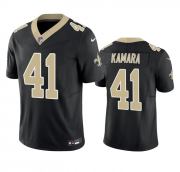 Wholesale Cheap Men's New Orleans Saints #41 Alvin Kamara Black 2023 F.U.S.E. Vapor Untouchable Limited Stitched Jersey
