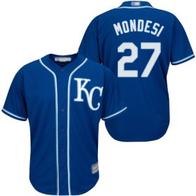 Wholesale Cheap Royals #27 Raul Mondesi Blue Cool Base Stitched Youth MLB Jersey