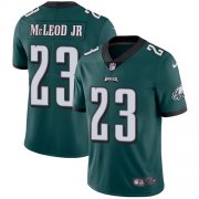 Wholesale Cheap Nike Eagles #23 Rodney McLeod Jr Midnight Green Team Color Youth Stitched NFL Vapor Untouchable Limited Jersey