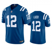 Wholesale Cheap Men's Indianapolis Colts #12 Andrew Luck Blue 2023 F.U.S.E Vapor Untouchable Stitched Football Jersey