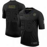 Wholesale Cheap Men's Pittsburgh Steelers #96 Isaiah Buggs Limited Black 2020 Salute To Service Jersey