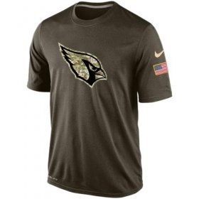 Wholesale Cheap Men\'s Arizona Cardinals Salute To Service Nike Dri-FIT T-Shirt