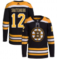 Wholesale Cheap Men's Boston Bruins #12 Kevin Shattenkirk Black Stitched Jersey