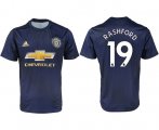 Wholesale Cheap Manchester United #19 Rashford Away Soccer Club Jersey