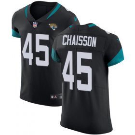 Wholesale Cheap Nike Jaguars #45 K\'Lavon Chaisson Black Team Color Men\'s Stitched NFL Vapor Untouchable Elite Jersey