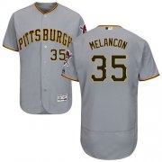 Wholesale Cheap Pirates #35 Mark Melancon Grey Flexbase Authentic Collection Stitched MLB Jersey