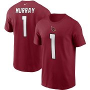 Wholesale Cheap Arizona Cardinals #1 Kyler Murray Nike Team Player Name & Number T-Shirt Cardinal