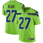 Wholesale Cheap Nike Seahawks #27 Marquise Blair Green Men's Stitched NFL Limited Rush Jersey