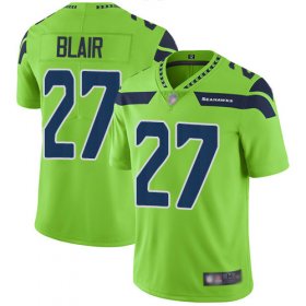 Wholesale Cheap Nike Seahawks #27 Marquise Blair Green Men\'s Stitched NFL Limited Rush Jersey