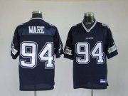 Wholesale Cheap Cowboys #94 DeMarcus Ware Blue Stitched NFL Jersey