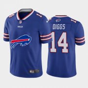 Wholesale Cheap Buffalo Bills #14 Stefon Diggs Royal Blue Men's Nike Big Team Logo Vapor Limited NFL Jersey