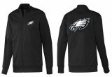 Wholesale Cheap NFL Philadelphia Eagles Team Logo Jacket Black_1