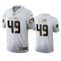 Wholesale Cheap Seattle Seahawks #49 Shaquem Griffin Men's Nike White Golden Edition Vapor Limited NFL 100 Jersey