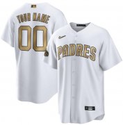 Wholesale Cheap Men's San Diego Padres Active Player Custom White 2022 All-Star Cool Base Stitched Baseball Jersey