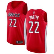 Wholesale Cheap Nike Wizards #22 Otto Porter Red NBA Swingman Earned Edition Jersey