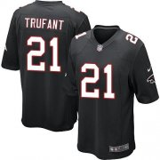Wholesale Cheap Nike Falcons #21 Desmond Trufant Black Alternate Youth Stitched NFL Elite Jersey