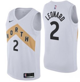 Wholesale Cheap Nike Toronto Raptors #2 Kawhi Leonard Black NBA Swingman City Edition Jersey