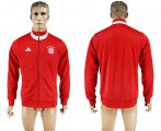 Wholesale Cheap Bayern Munchen Soccer Jackets Red