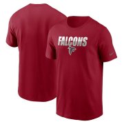 Wholesale Cheap Atlanta Falcons Nike Split T-Shirt Red
