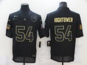 Wholesale Cheap Men's New England Patriots #54 Dont'a Hightower Black 2020 Salute To Service Stitched NFL Nike Limited Jersey