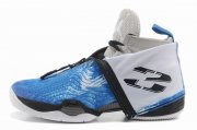 Wholesale Cheap Air Jordan 28 Shoes Blue/White/Black