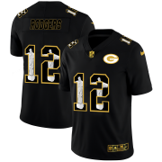 Wholesale Cheap Green Bay Packers #12 Aaron Rodgers Nike Carbon Black Vapor Cristo Redentor Limited NFL Jersey