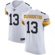 Wholesale Cheap Nike Steelers #13 James Washington White Men's Stitched NFL Vapor Untouchable Elite Jersey