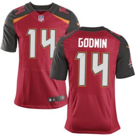 Wholesale Cheap Nike Buccaneers #14 Chris Godwin Red Team Color Men\'s Stitched NFL Vapor Untouchable Elite Jersey