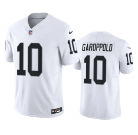 Wholesale Cheap Men\'s Las Vegas Raiders #10 Jimmy Garoppolo White 2023 F.U.S.E Vapor Untouchable Stitched Football Jersey