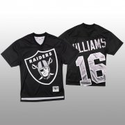 Wholesale Cheap NFL Las Vegas Raiders #16 Tyrell Williams Black Men's Mitchell & Nell Big Face Fashion Limited NFL Jersey