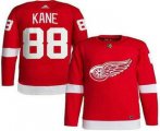 Cheap Men's Detroit Red Wings #88 Patrick Kane Red Authentic Jersey