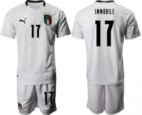 Wholesale Cheap 2021 Men Italy away 17 white soccer jerseys
