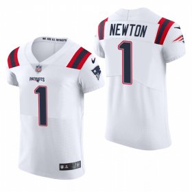 Cheap New England Patriots #1 Cam Newton Nike Men\'s White Team Color Men\'s Stitched NFL 2020 Vapor Untouchable Elite Jersey