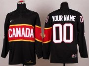 Wholesale Cheap Team Canada 2014 Olympic Black Personalized Authentic NHL Jersey (S-3XL)