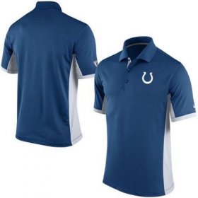 Wholesale Cheap Men\'s Nike NFL Indianapolis Colts Royal Team Issue Performance Polo