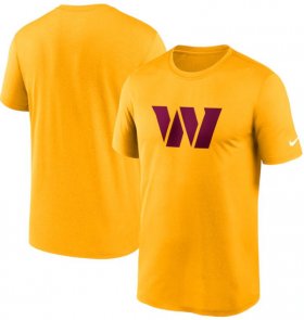 Wholesale Cheap Men\'s Washington Commanders Nike Gold Essential Legend T Shirt