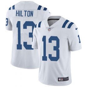 Wholesale Cheap Nike Colts #13 T.Y. Hilton White Men\'s Stitched NFL Vapor Untouchable Limited Jersey