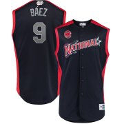 Wholesale Cheap National League #9 Javier Baez Majestic Youth 2019 MLB All-Star Game Player Jersey Navy