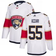 Wholesale Cheap Adidas Panthers #55 Noel Acciari White Road Authentic Stitched NHL Jersey