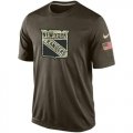 Wholesale Cheap Men's New York Rangers Salute To Service Nike Dri-FIT T-Shirt
